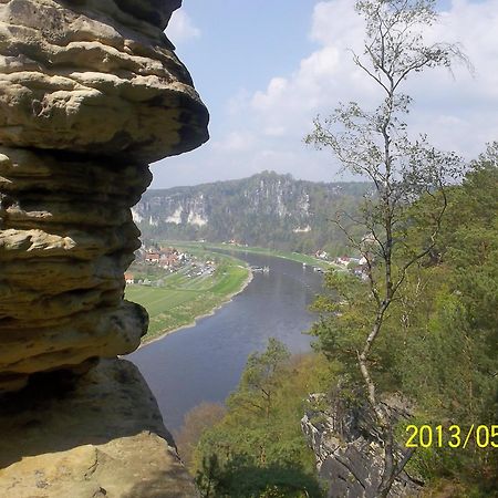 Ferienwohnung Zum Lilienstein Bad Schandau Eksteriør bilde