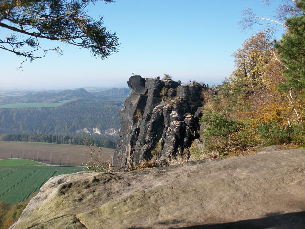 Ferienwohnung Zum Lilienstein Bad Schandau Eksteriør bilde