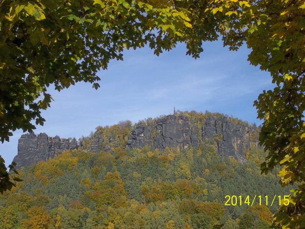 Ferienwohnung Zum Lilienstein Bad Schandau Eksteriør bilde