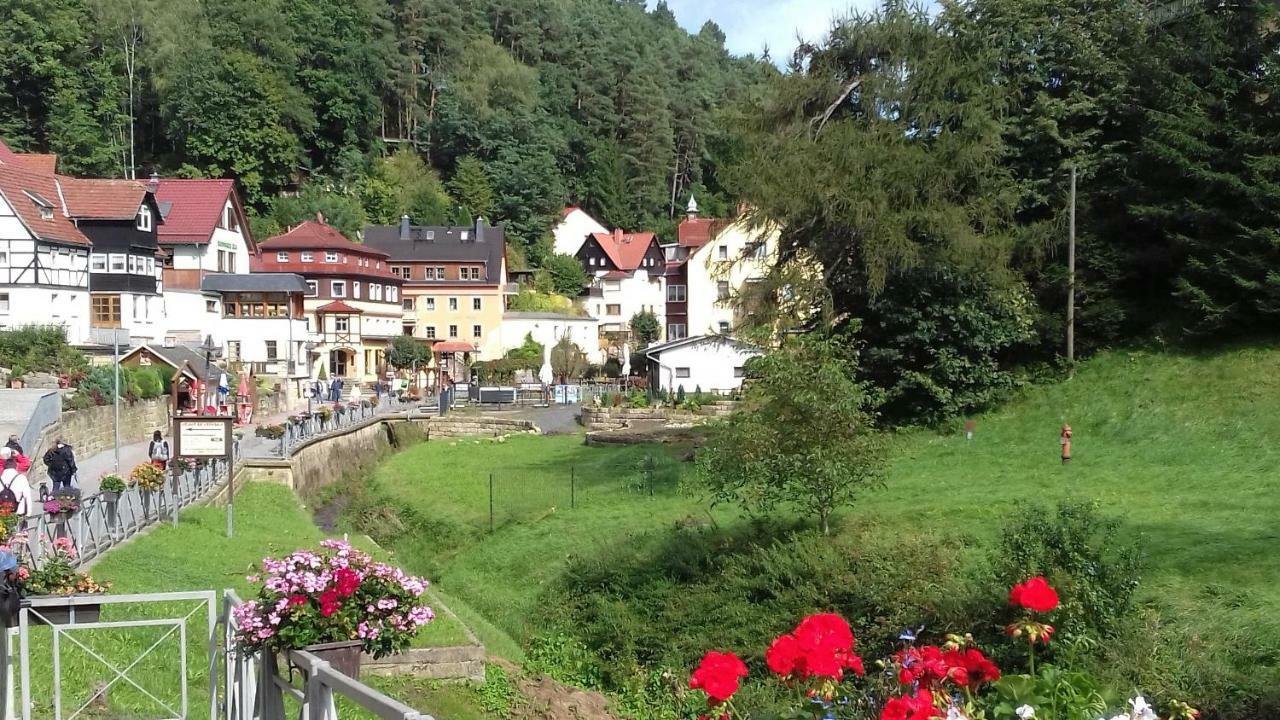 Ferienwohnung Zum Lilienstein Bad Schandau Eksteriør bilde