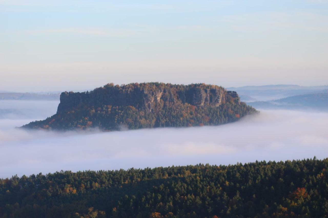 Ferienwohnung Zum Lilienstein Bad Schandau Eksteriør bilde