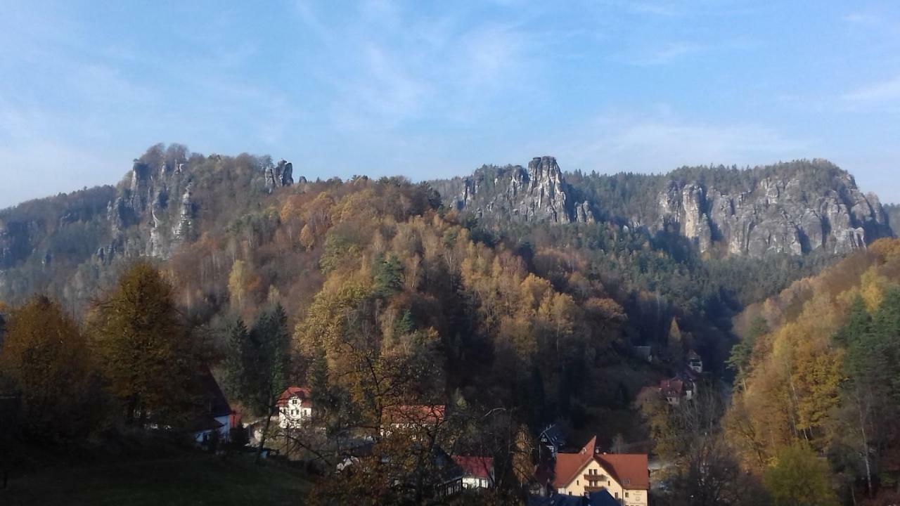 Ferienwohnung Zum Lilienstein Bad Schandau Eksteriør bilde