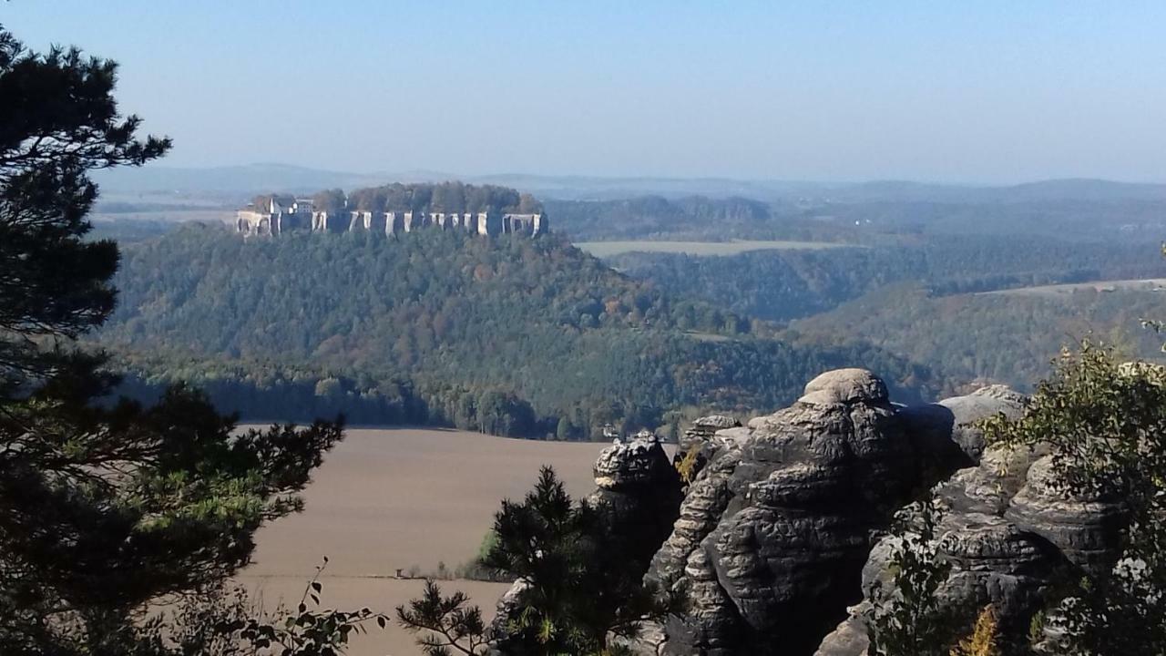 Ferienwohnung Zum Lilienstein Bad Schandau Eksteriør bilde
