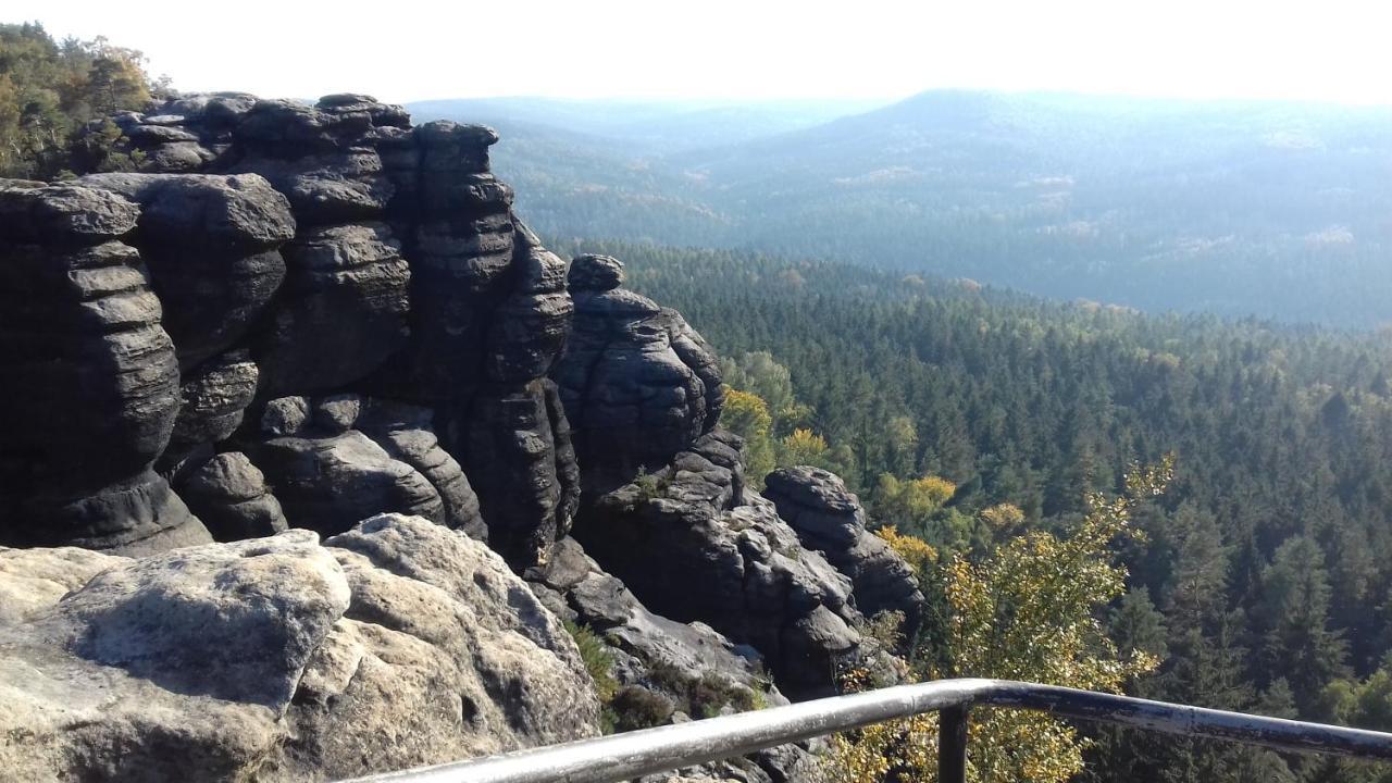Ferienwohnung Zum Lilienstein Bad Schandau Eksteriør bilde
