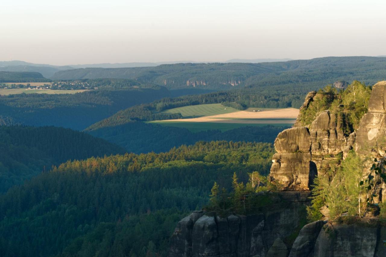 Ferienwohnung Zum Lilienstein Bad Schandau Eksteriør bilde